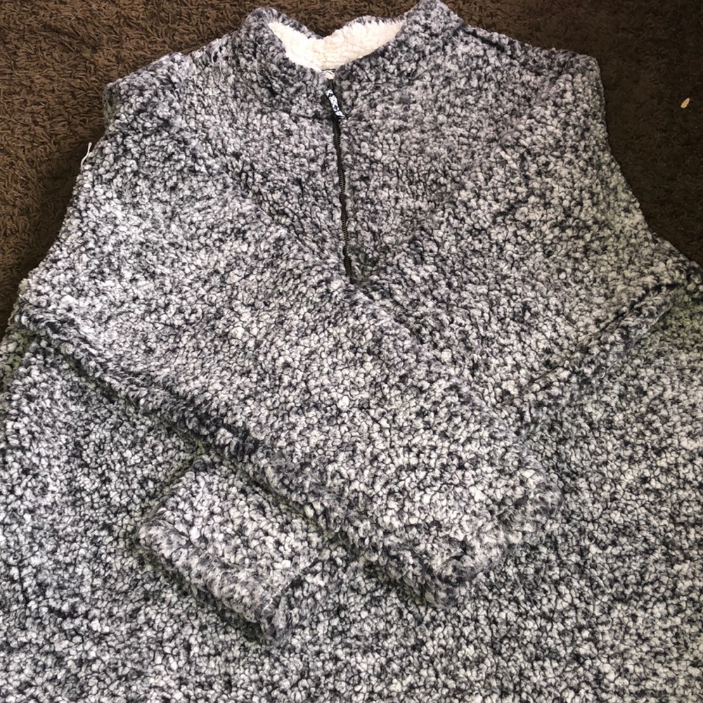 Black and white sherpa!